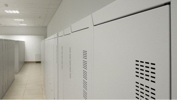 Металеві одягові шафи для роздягальні
