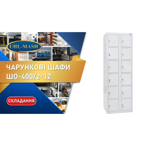 Ячеечные шкафы (камеры хранения) ШО-300/2-12