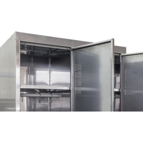 Шкаф для одежды нержавеющий ШОМ-300/2 (AISI 430)