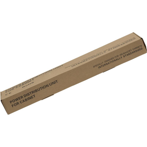 Розеточный блок 19 дюймов, 8 подключений с выключателем