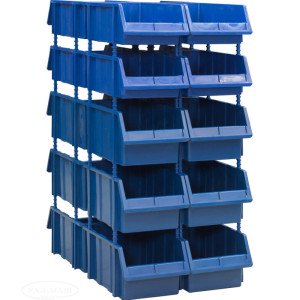 Двухсторонний пластиковый стеллаж 515-8/520-12