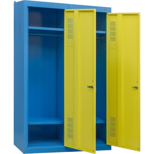 Детский шкаф для одежды металлический ШОД-300/2