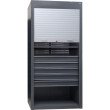 Шафа інструментальна ролетна ШІ-10/2П/5В Р