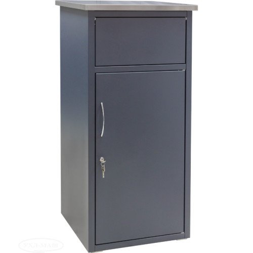 Урна крашеная с нержавеющей столешницей (AISI 304)