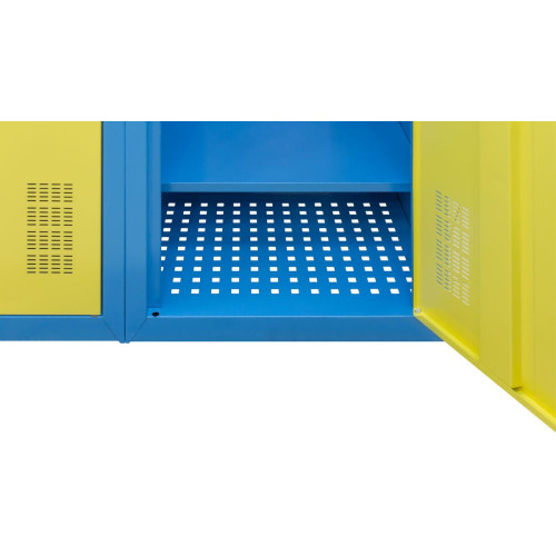 Детский шкаф для одежды металлический ШОД-300/2