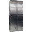 Шкаф для одежды нержавеющий ШОМ-400/2 (AISI 304)