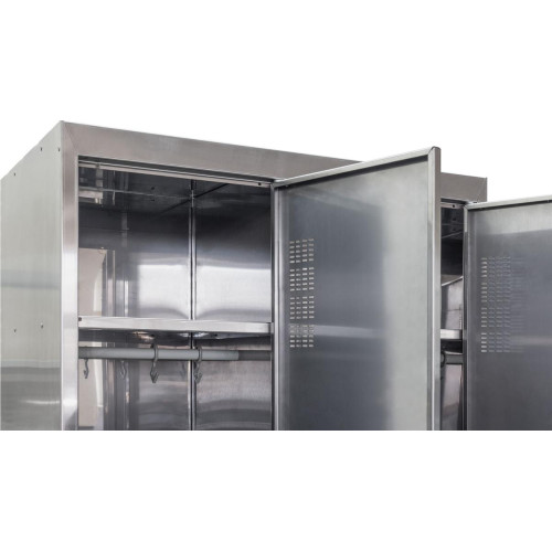 Шкаф для одежды нержавеющий ШОМ-400/2 (AISI 304)