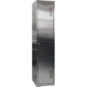 Шкаф для одежды нержавеющий ШОМ-400/1 (AISI 304)