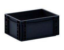 Штабельований антистатичний ящик ESD EG 32/17 HG