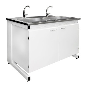 Стол-мойка на 2 раковины СМ-Н 1800×750