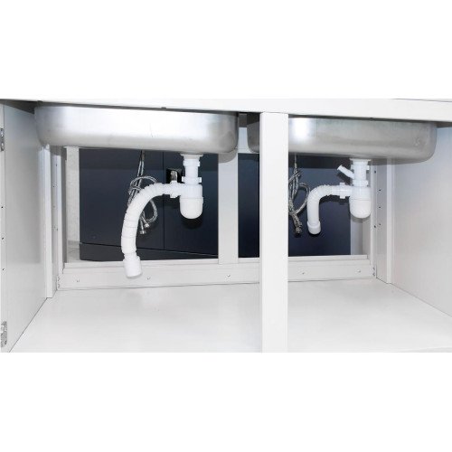 Стол-мойка на 2 раковины СМ-Н 1800×750