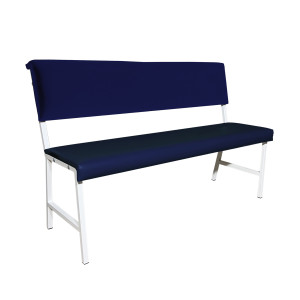 Банкетка трехместная со спинкой МБС