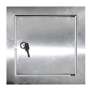 Люк ревизионный нержавеющий ЛР-200х200 (AISI 430)