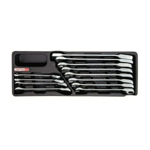 Набор ключей комбинированный с трещеткой 8-19мм 12ед.