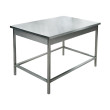 Стол производственный из нержавеющей стали