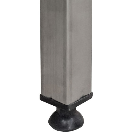 Стеллаж сварной из нержавеющей стали СжН-5-1500x400x2000