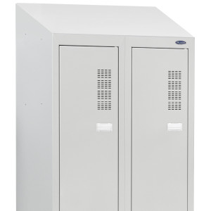 Крыша угловая для одежного металлического шкафа шириной 250мм