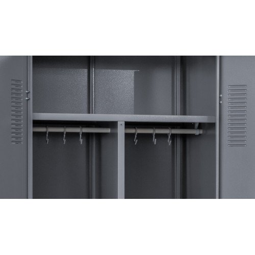 Шафа для одягу ШО-Н-800 на ніжках (Nardo Grey)