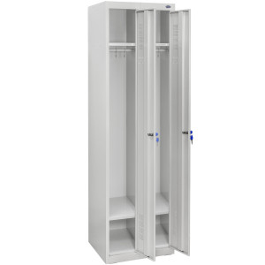 Шкаф одежный металлический ШОМ-250/2 вик.06