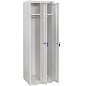 Шкаф одежный металлический ШОМ-250/2
