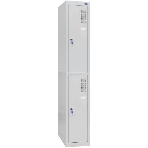 Шкаф одежный металлический ШОМ-300/1-2