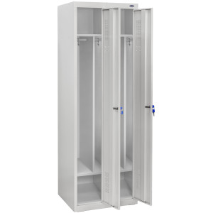 Шкаф одежный металлический ШОМ-300/2 вик.07