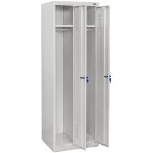 Шкаф одежный металлический ШОМ-300/2