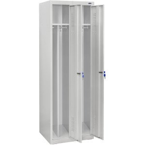 Шкаф одежный металлический ШОМ-300/2 вик.01