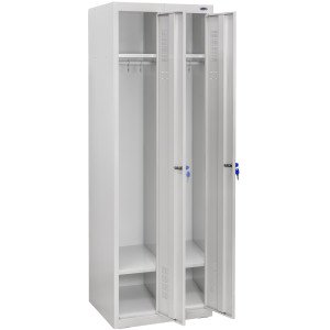 Шкаф одежный металлический ШОМ-300/2 вик.06