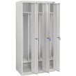 Шкаф одежный металлический ШОМ-300/3 вик.07