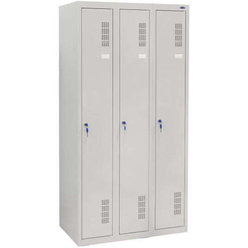 Шкаф одежный металлический ШОМ-300/3 вик.07