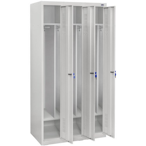 Шафа одягова металева ШОМ-300/3 вик.07