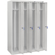 Шкаф одежный металлический ШОМ-300/4 вик.01