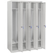 Шкаф одежный металлический ШОМ-300/4 вик.07