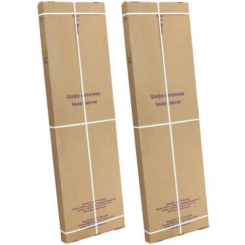 Шкаф одежный металлический ШОМ-300/3-6