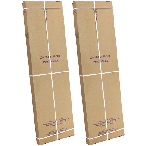 Шкаф одежный металлический ШОМ-300/4 вик.01