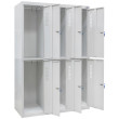 Шкаф одежный металлический ШОМ-400/3-6