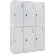 Шкаф одежный металлический ШОМ-400/3-6