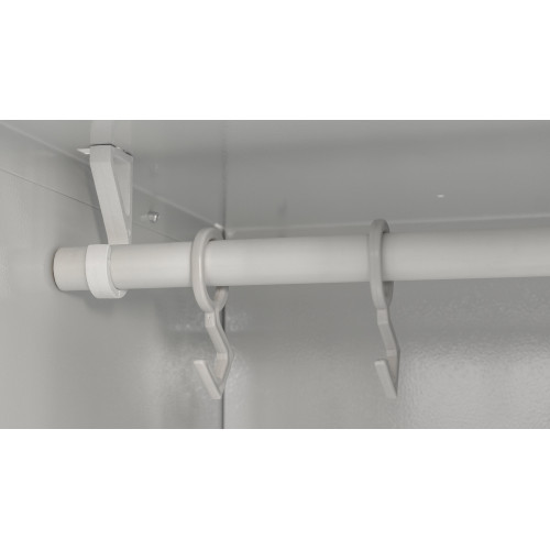 Шкаф одежный металлический ШОМ-300/3-6