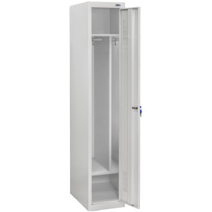 Шкаф одежный металлический ШОМ-400/1 вик.07