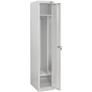 Шкаф одежный металлический ШОМ-400/1 вик.07