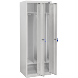 Шкаф одежный металлический ШОМ-400/2 вик.07