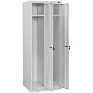 Шкаф одежный металлический ШОМ-400/2