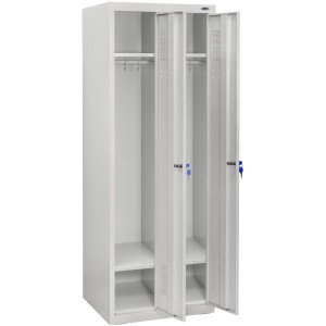 Шкаф одежный металлический ШОМ-400/2 вик.06