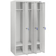 Шкаф одежный металлический ШОМ-400/3 вик.06