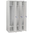 Шкаф одежный металлический ШОМ-400/3 вик.07