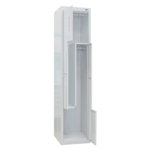 Шкаф одежный металлический ШОМ-Г-400/1-2