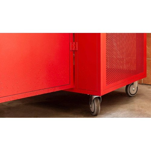 Шкаф для хранения одежды и обуви пожарных ШОВ-900/2 На ножках