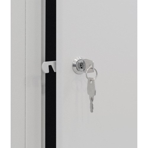 Шкаф одежный металлический усиленный ШОП-400/1