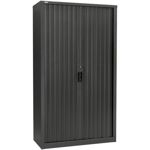 Канцелярська шафа з ролетними дверима ШКГ-12 р RAL-9005